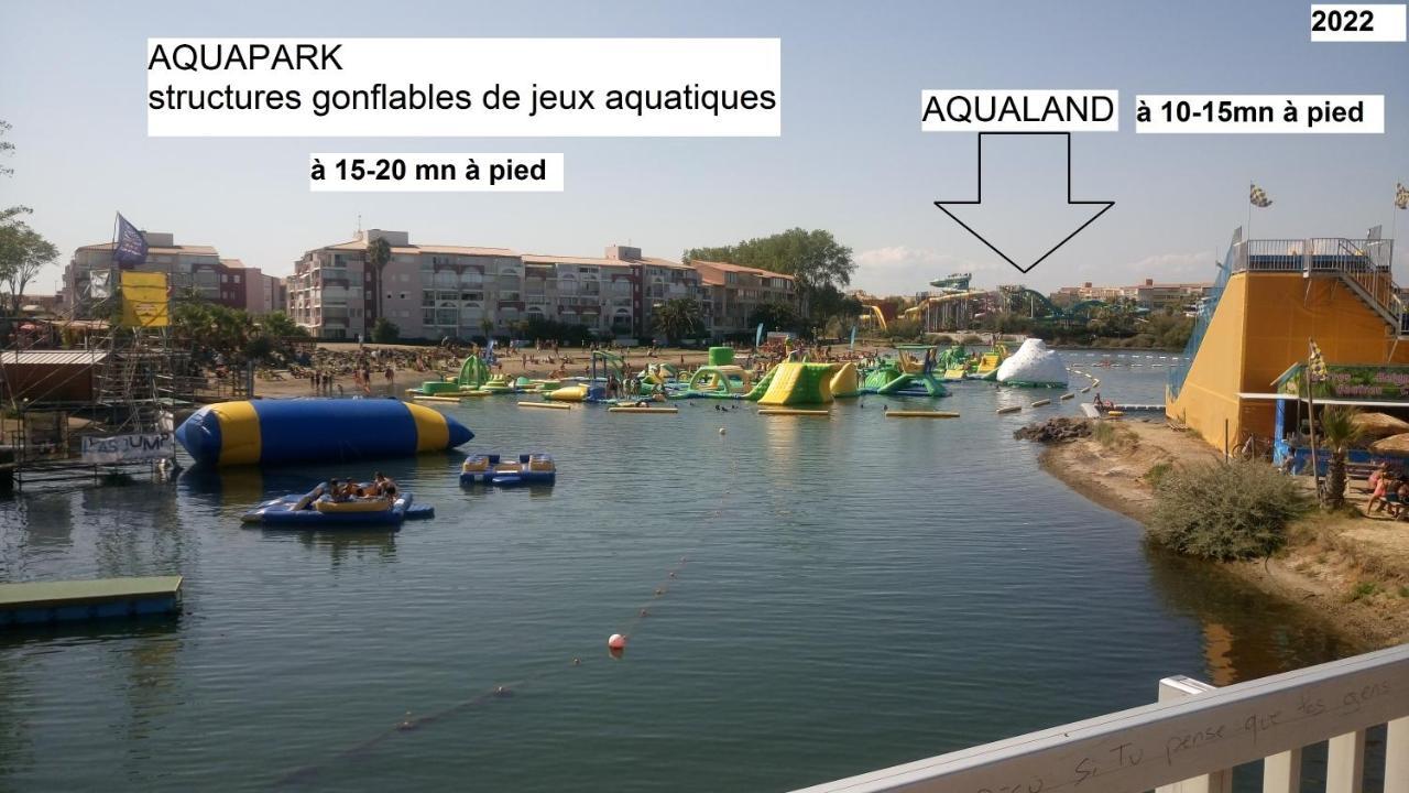 아그 Lara 3 - T2 Loggia Piscine 2 Lits Doubles Parking Pres Du Centre-Port Et Ile Loisirs 아파트 외부 사진